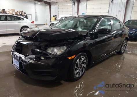 2018 Honda Civic Ex из США, поврежденный, VIN 19XFC2F77JE028937